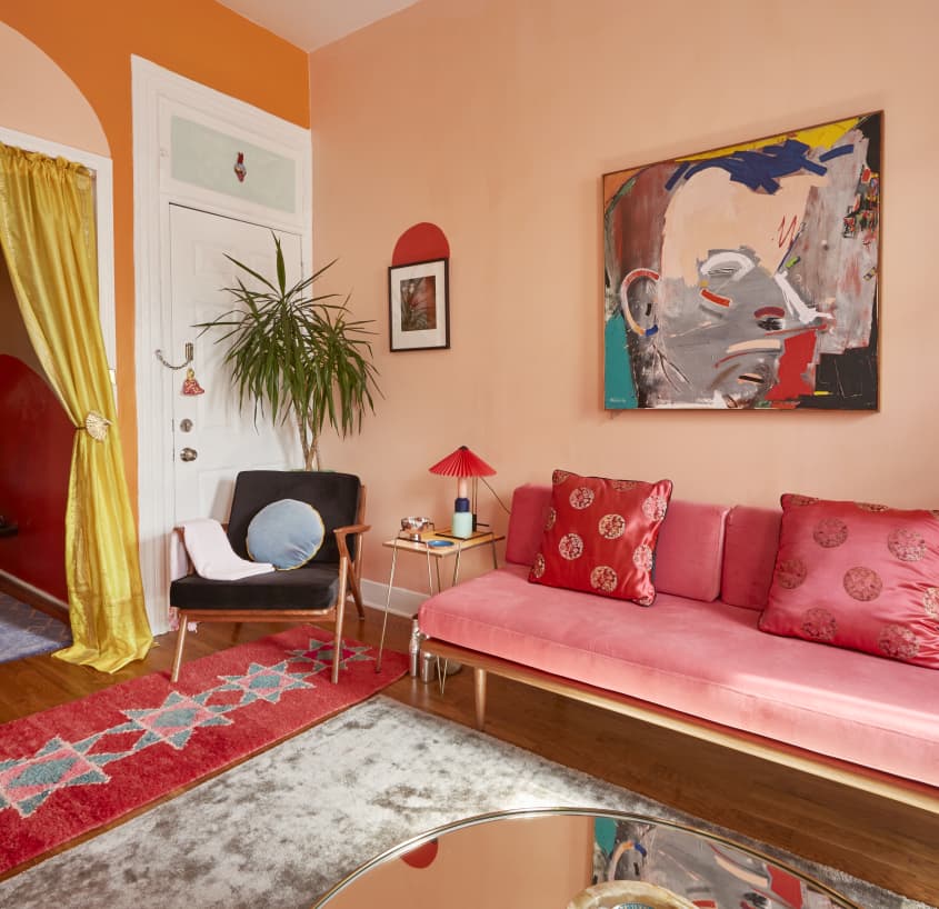 Colorful Brooklyn Rental Railroad Apartment Tour Photos Apartment Therapy